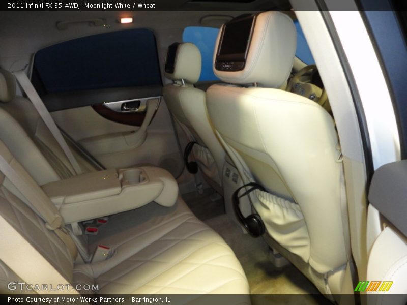 Moonlight White / Wheat 2011 Infiniti FX 35 AWD