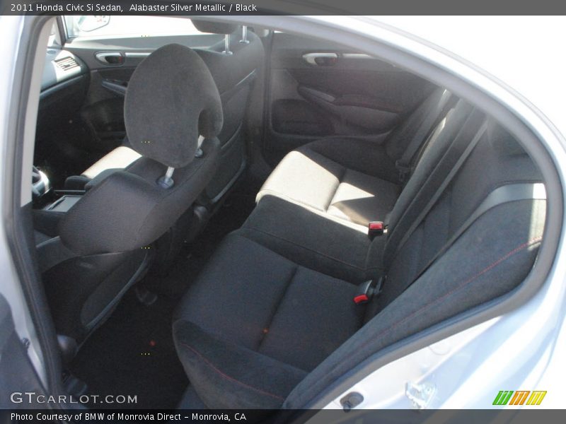 Alabaster Silver Metallic / Black 2011 Honda Civic Si Sedan