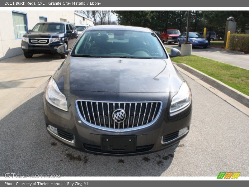 Granite Gray Metallic / Ebony 2011 Buick Regal CXL