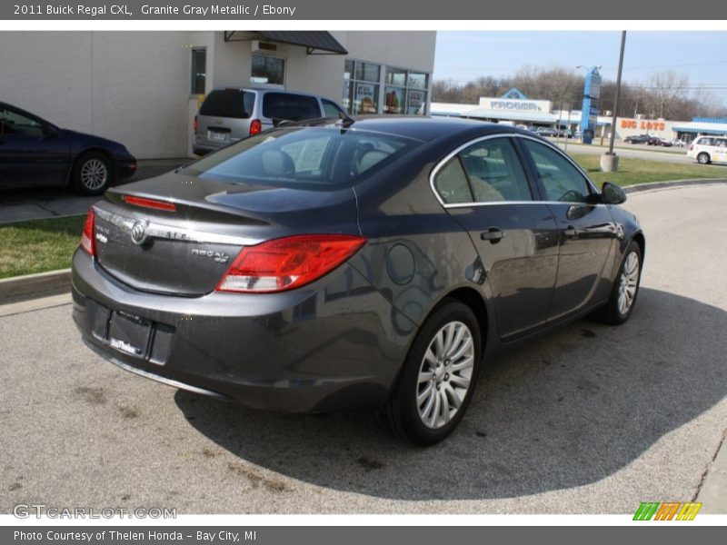 Granite Gray Metallic / Ebony 2011 Buick Regal CXL
