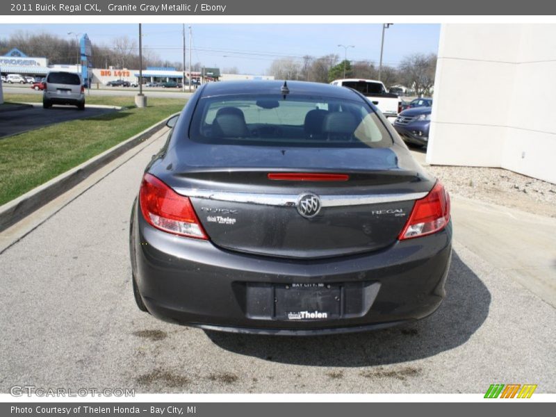Granite Gray Metallic / Ebony 2011 Buick Regal CXL