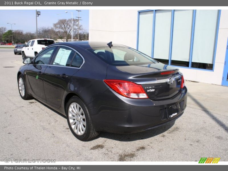 Granite Gray Metallic / Ebony 2011 Buick Regal CXL