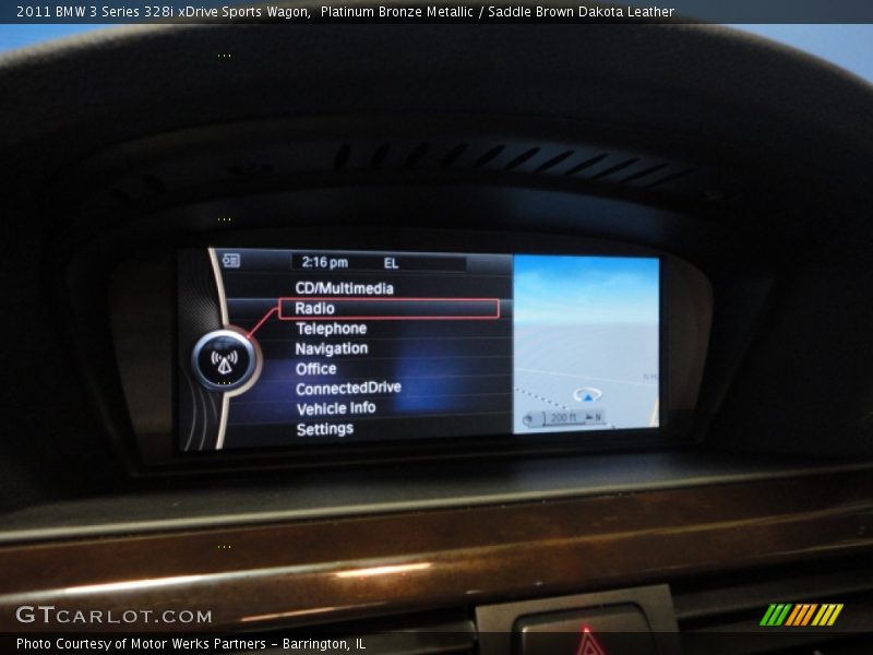 Platinum Bronze Metallic / Saddle Brown Dakota Leather 2011 BMW 3 Series 328i xDrive Sports Wagon
