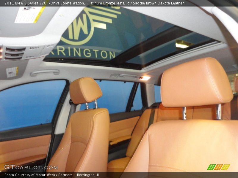 Platinum Bronze Metallic / Saddle Brown Dakota Leather 2011 BMW 3 Series 328i xDrive Sports Wagon