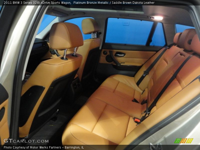 Platinum Bronze Metallic / Saddle Brown Dakota Leather 2011 BMW 3 Series 328i xDrive Sports Wagon