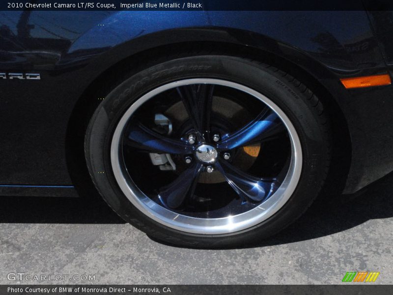 Imperial Blue Metallic / Black 2010 Chevrolet Camaro LT/RS Coupe