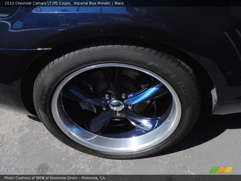 Imperial Blue Metallic / Black 2010 Chevrolet Camaro LT/RS Coupe