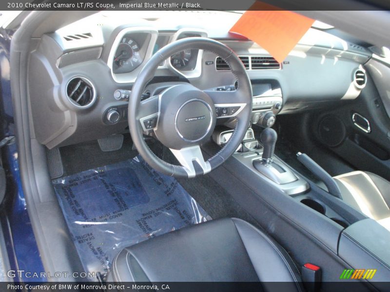 Imperial Blue Metallic / Black 2010 Chevrolet Camaro LT/RS Coupe