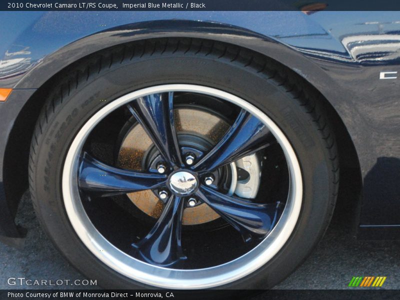Imperial Blue Metallic / Black 2010 Chevrolet Camaro LT/RS Coupe