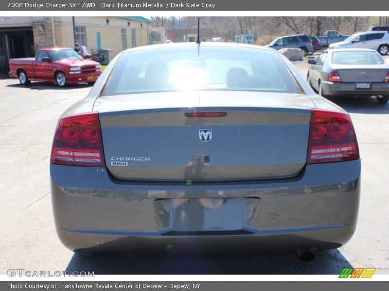 Dark Titanium Metallic / Dark Slate Gray 2008 Dodge Charger SXT AWD