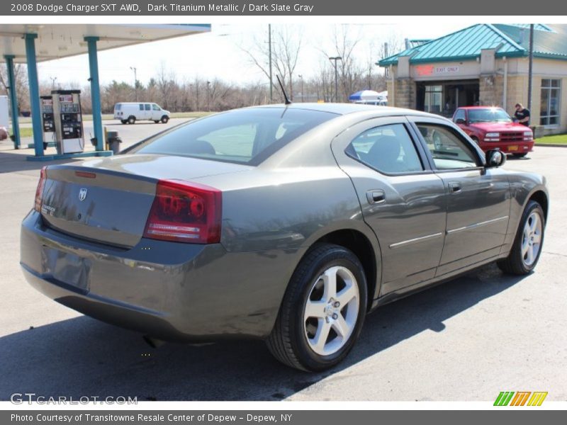 Dark Titanium Metallic / Dark Slate Gray 2008 Dodge Charger SXT AWD