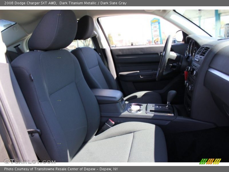 Dark Titanium Metallic / Dark Slate Gray 2008 Dodge Charger SXT AWD