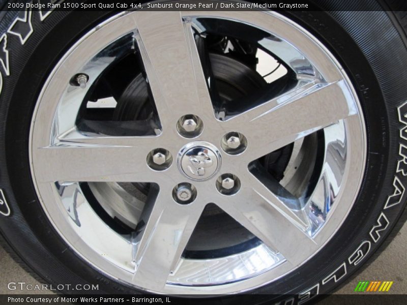  2009 Ram 1500 Sport Quad Cab 4x4 Wheel