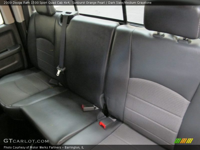 Sunburst Orange Pearl / Dark Slate/Medium Graystone 2009 Dodge Ram 1500 Sport Quad Cab 4x4