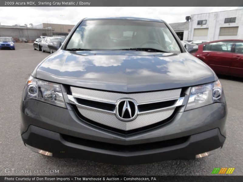 Sterling Gray Metallic / Ebony 2009 Acura MDX