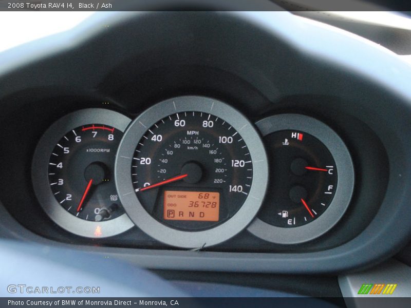 Black / Ash 2008 Toyota RAV4 I4