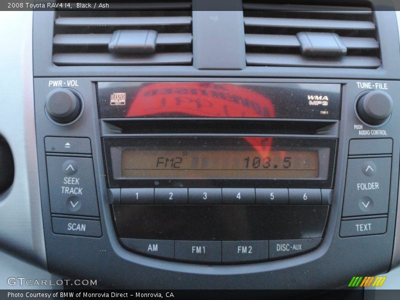 Black / Ash 2008 Toyota RAV4 I4