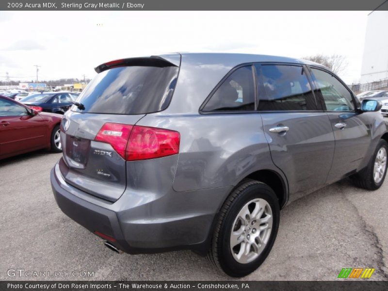 Sterling Gray Metallic / Ebony 2009 Acura MDX