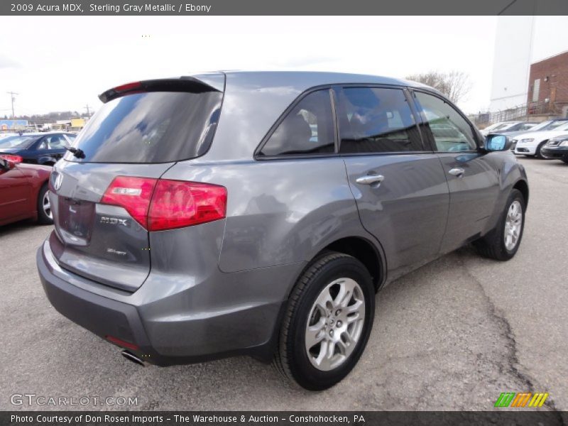 Sterling Gray Metallic / Ebony 2009 Acura MDX