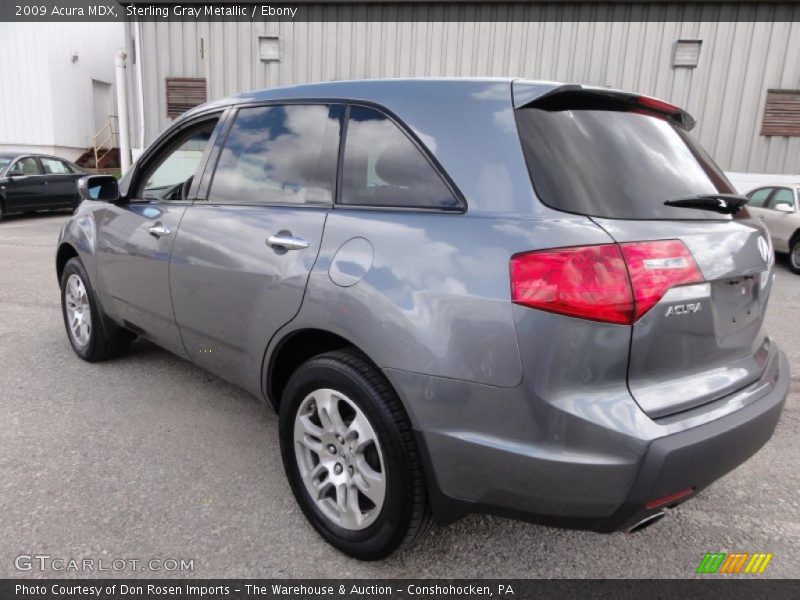 Sterling Gray Metallic / Ebony 2009 Acura MDX