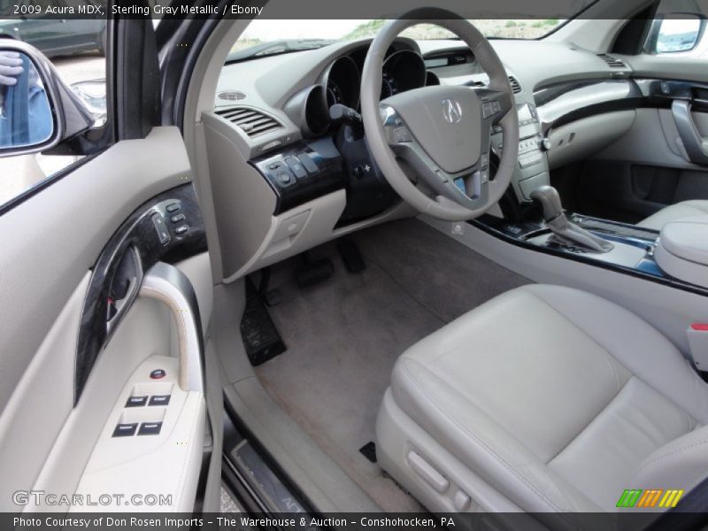 Sterling Gray Metallic / Ebony 2009 Acura MDX
