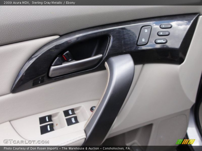 Sterling Gray Metallic / Ebony 2009 Acura MDX
