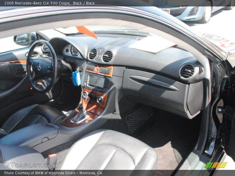 Black / Black 2006 Mercedes-Benz CLK 500 Coupe