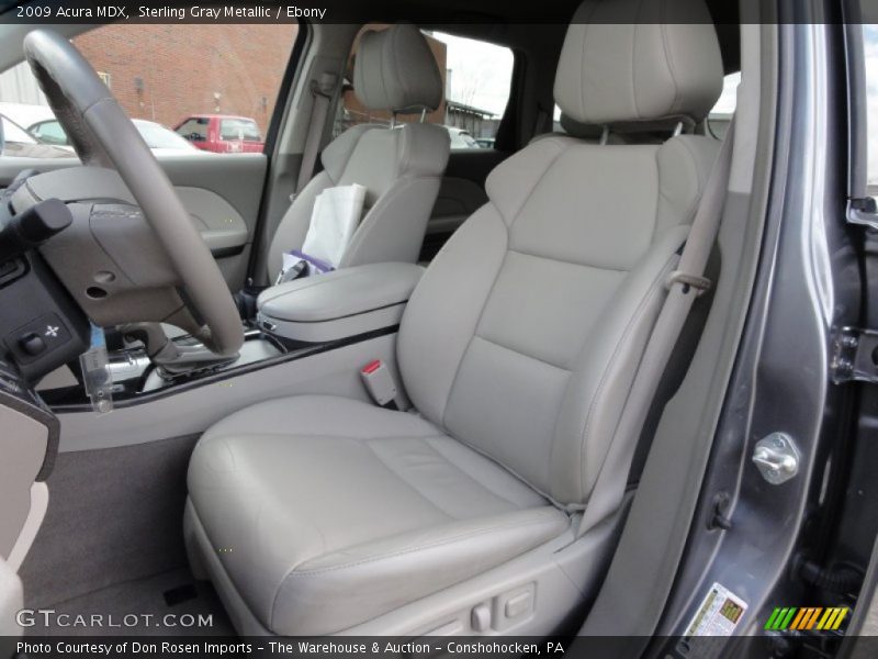 Sterling Gray Metallic / Ebony 2009 Acura MDX