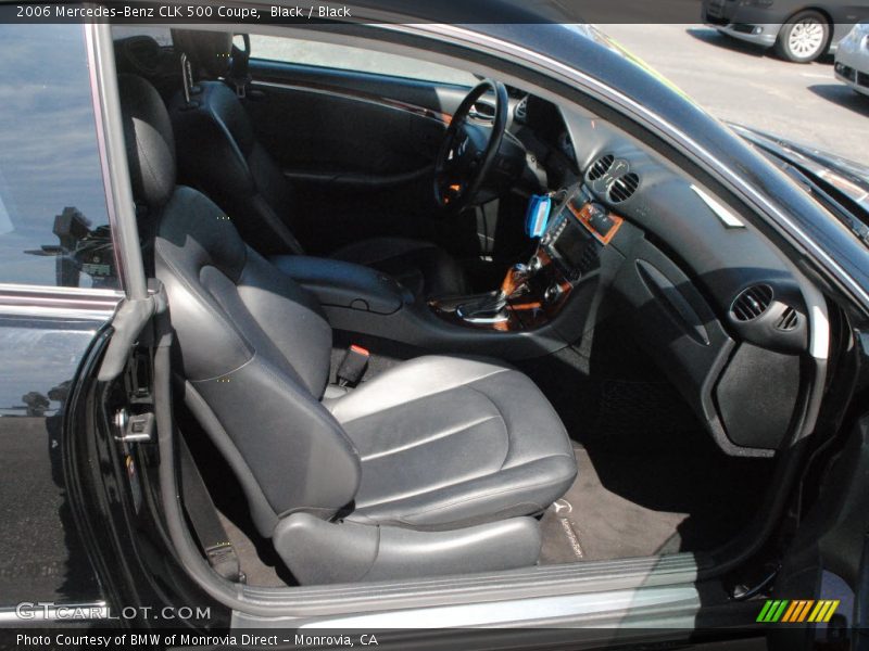 Black / Black 2006 Mercedes-Benz CLK 500 Coupe