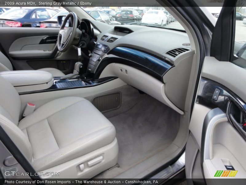 Sterling Gray Metallic / Ebony 2009 Acura MDX