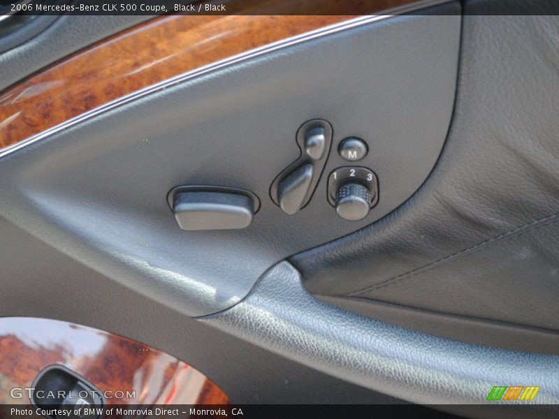 Black / Black 2006 Mercedes-Benz CLK 500 Coupe