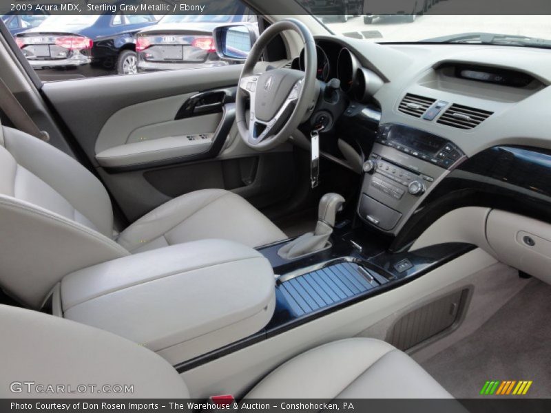 Sterling Gray Metallic / Ebony 2009 Acura MDX