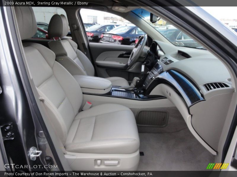 Sterling Gray Metallic / Ebony 2009 Acura MDX