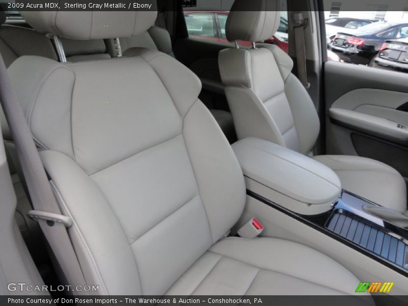 Sterling Gray Metallic / Ebony 2009 Acura MDX