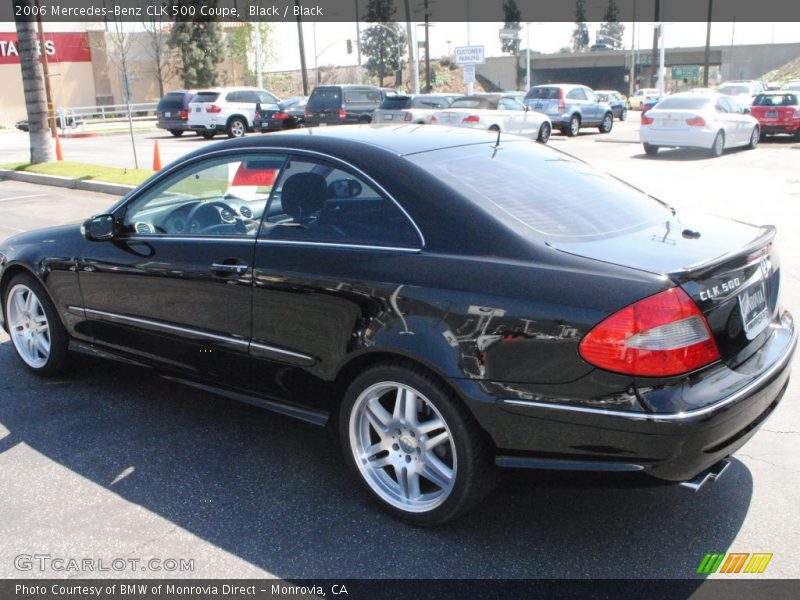 Black / Black 2006 Mercedes-Benz CLK 500 Coupe
