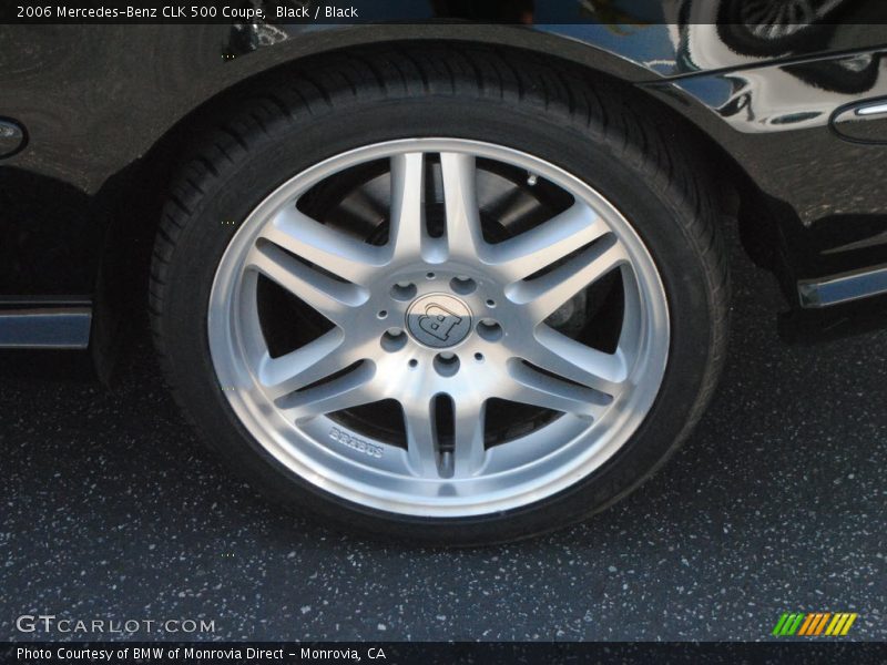 Black / Black 2006 Mercedes-Benz CLK 500 Coupe