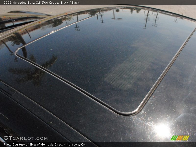 Black / Black 2006 Mercedes-Benz CLK 500 Coupe