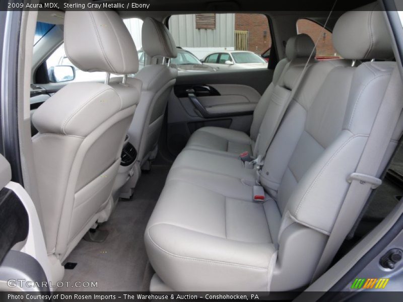 Sterling Gray Metallic / Ebony 2009 Acura MDX