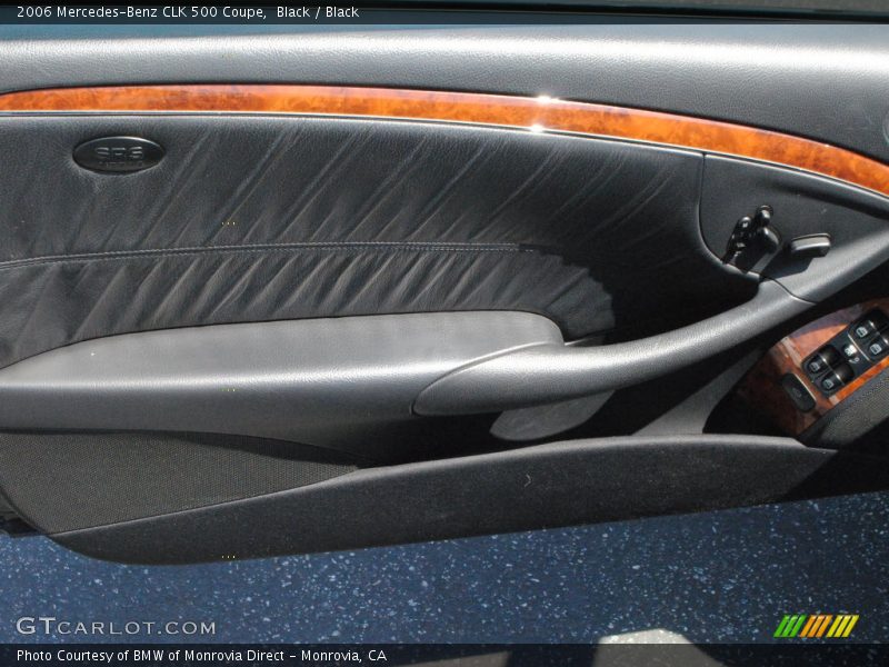 Black / Black 2006 Mercedes-Benz CLK 500 Coupe