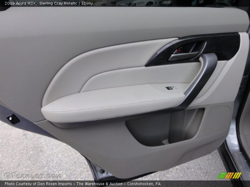 Sterling Gray Metallic / Ebony 2009 Acura MDX