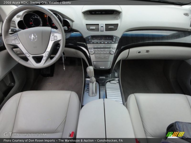 Sterling Gray Metallic / Ebony 2009 Acura MDX