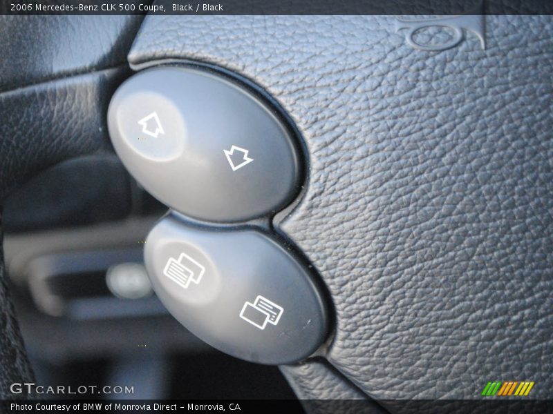 Black / Black 2006 Mercedes-Benz CLK 500 Coupe