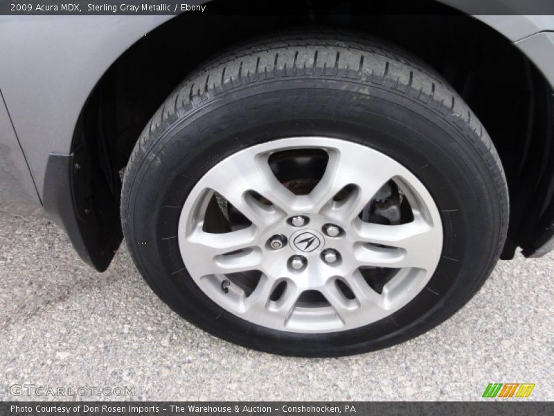 Sterling Gray Metallic / Ebony 2009 Acura MDX