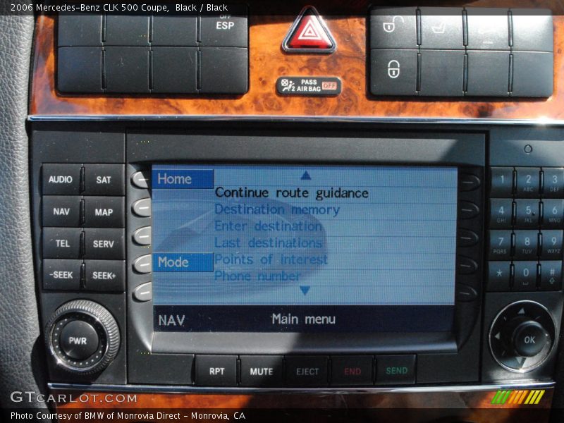 Black / Black 2006 Mercedes-Benz CLK 500 Coupe