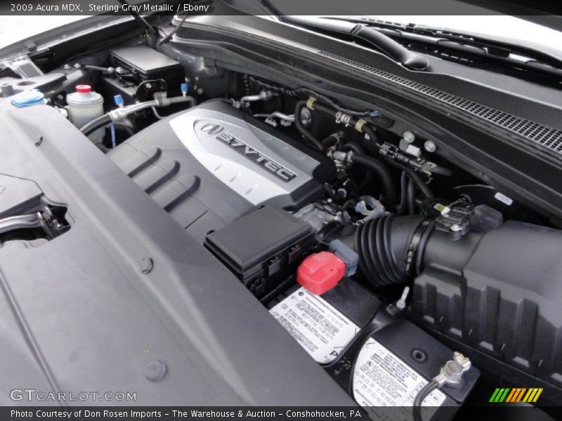 Sterling Gray Metallic / Ebony 2009 Acura MDX