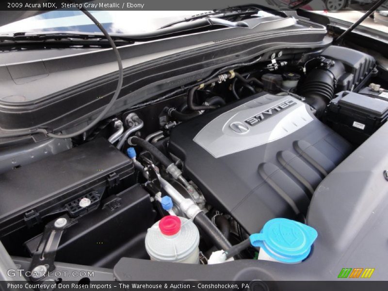 Sterling Gray Metallic / Ebony 2009 Acura MDX