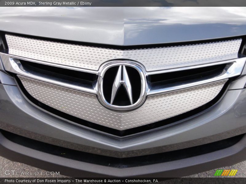 Sterling Gray Metallic / Ebony 2009 Acura MDX