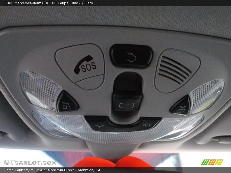 Black / Black 2006 Mercedes-Benz CLK 500 Coupe