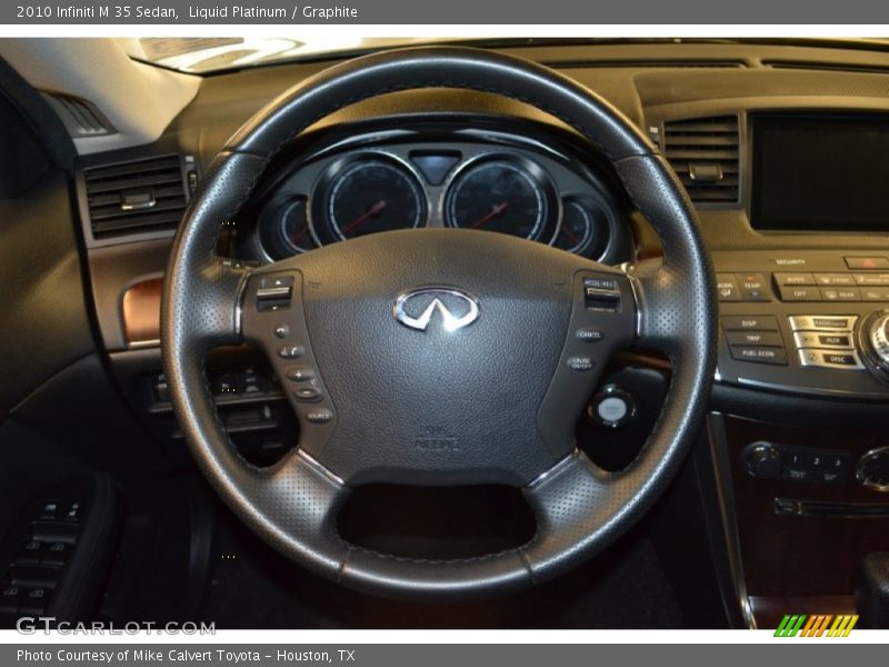 Liquid Platinum / Graphite 2010 Infiniti M 35 Sedan