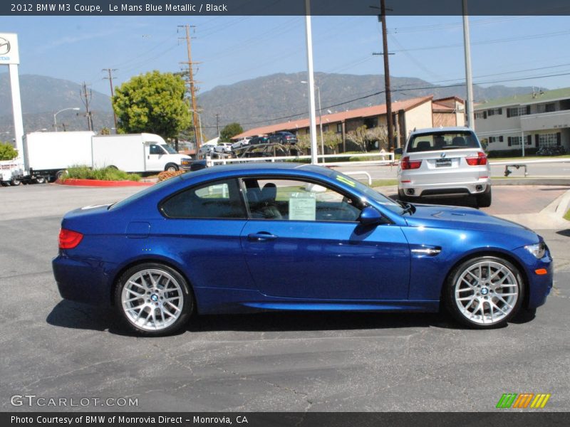  2012 M3 Coupe Le Mans Blue Metallic